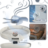 Portable Oscillating Fan Delivers Quiet All Day Cooling On The Go