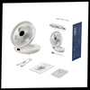Portable Oscillating Fan Delivers Quiet All Day Cooling On The Go