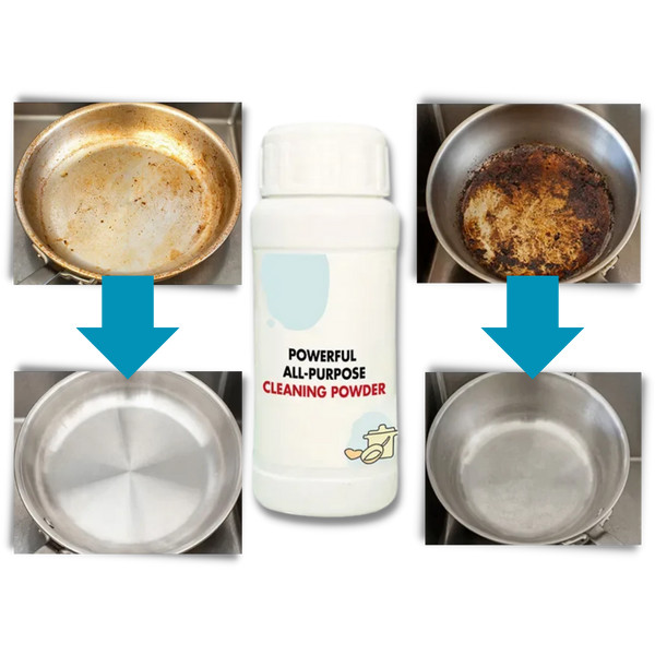 All-Purpose Cleaning Powder For Tough Stains And Delicate Surfaces