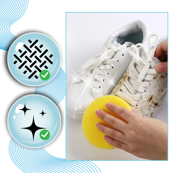 Gentle Cream Shoe Polish for Fabrics and Shoes Clean No Residue Shine