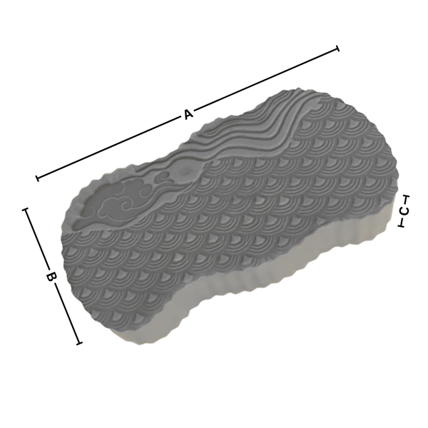 Soft Exfoliating Bath Sponge For Smooth Healthy Skin Every Day