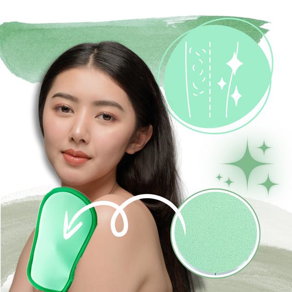 Gentle Exfoliating Body Scrub Gloves For Smoother Radiant Skin