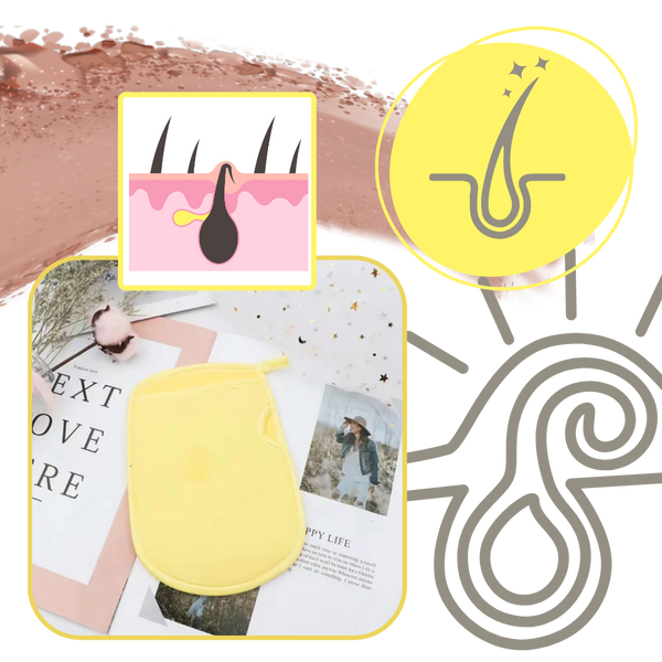 Gentle Exfoliating Body Scrub Gloves For Smoother Radiant Skin