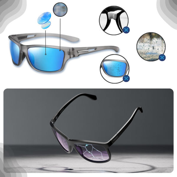 Premium Outdoor Sunglasses With UV Shield And Anti Glare Lenses