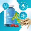 Gluten Free Herbal Gummies With Ashwagandha Probiotics For Daily Wellness