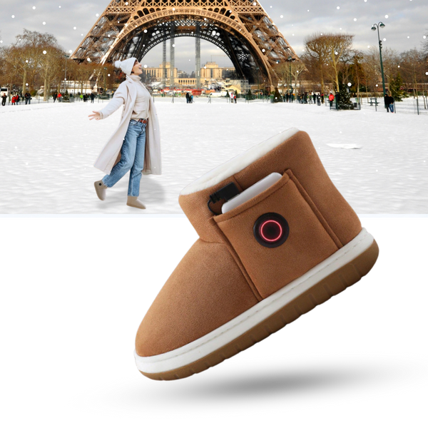 Premium Cotton Shoes With Graphene Heating For All Day Warmth