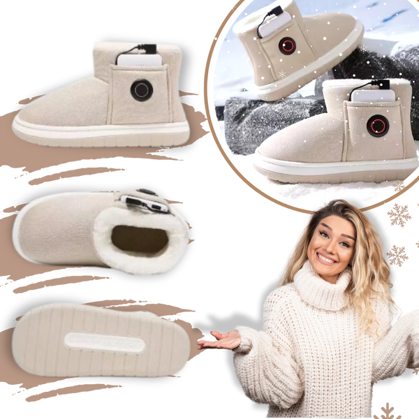 Premium Cotton Shoes With Graphene Heating For All Day Warmth