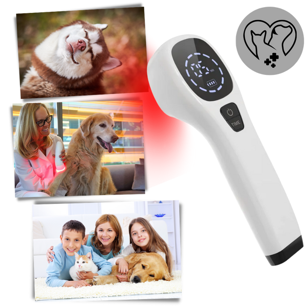 Pet Infrared Therapy Device Handheld Pain Free Healing And Mobility