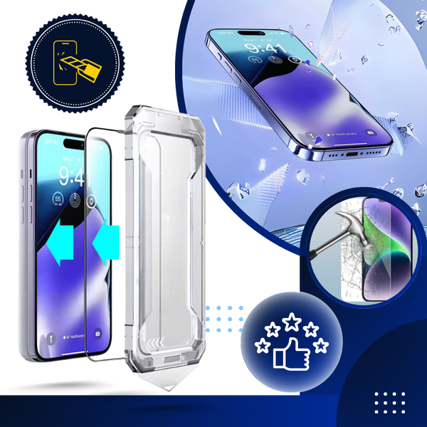 Privacy Screen Protector For iPhone Ultra Clear View Bubble Free