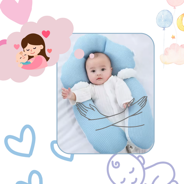 Head Protection Nursing Pillow With Ergonomic Support For Baby