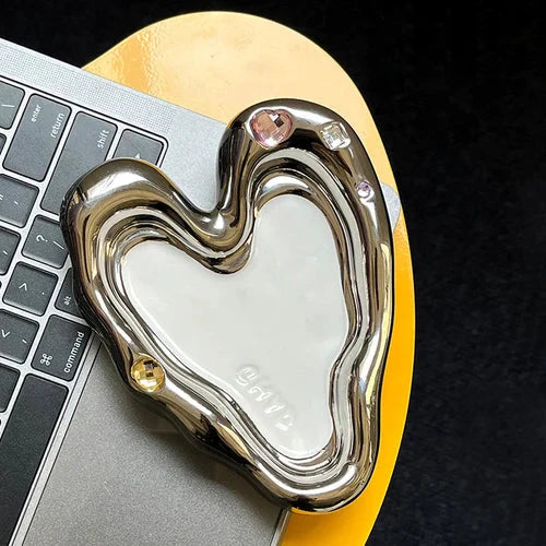 Heart of Chrome Mirror Tray