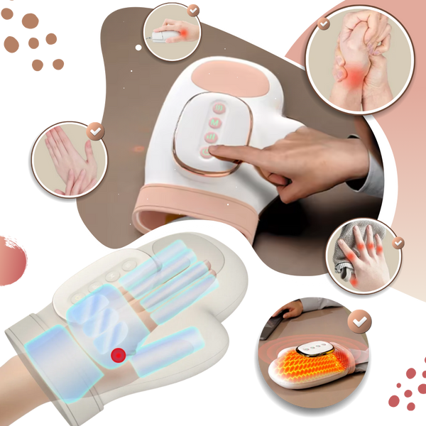 Heat Therapy Hand Massage Glove For Pain Relief And Relaxation