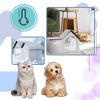 Cooling Cat House With Heat Reflective Insulation Layer