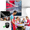 Premium Heat Resistant Grill Tongs With Ergonomic Grip For Easy Flipping