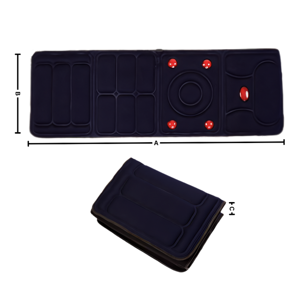Full Body Heat Therapy Massage Mat For Pain Relief And Relaxation