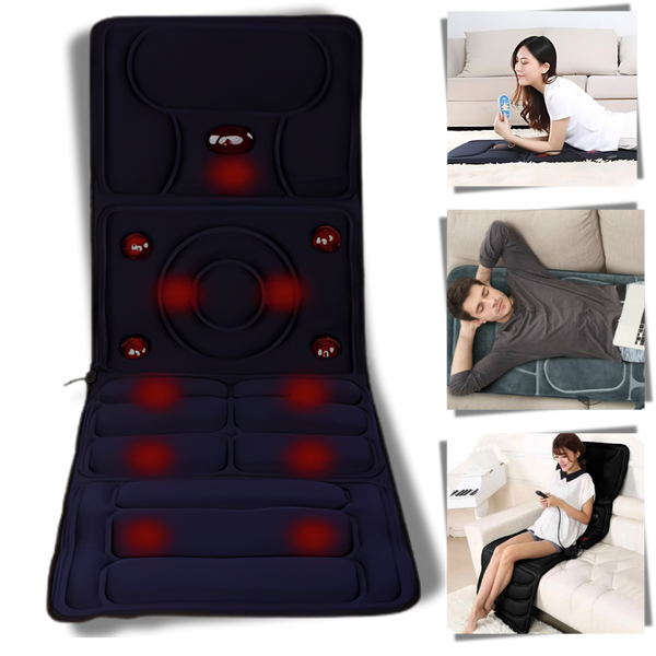 Full Body Heat Therapy Massage Mat For Pain Relief And Relaxation