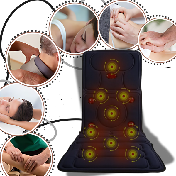 Full Body Heat Therapy Massage Mat For Pain Relief And Relaxation