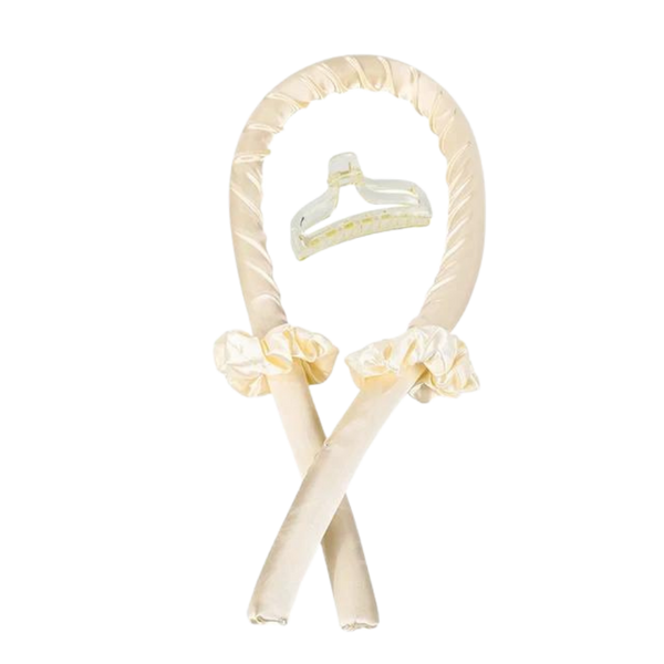Silk Heatless Curling Headband for Overnight Damage Free Curls
