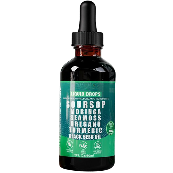 Soursop Herbal Drops for Daily Vitality and Adaptogenic Support