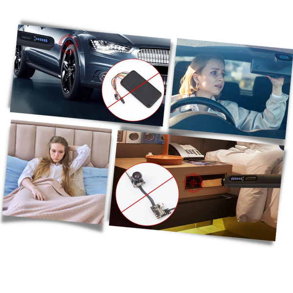 Discreet Surveillance Camera Detector For Privacy Protection