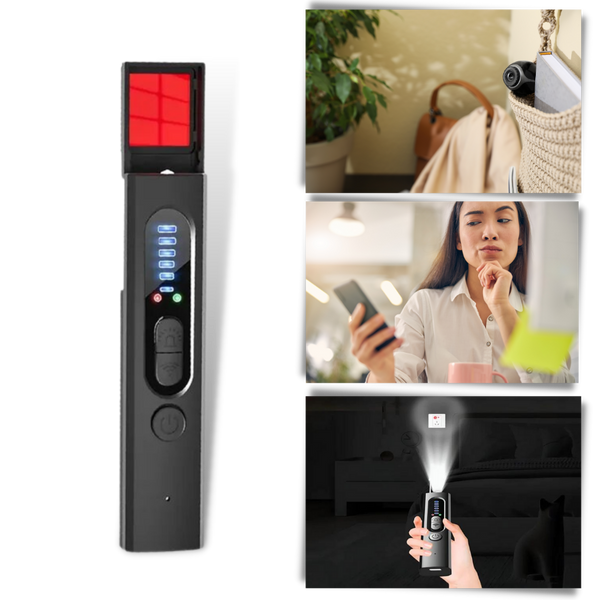 Discreet Surveillance Camera Detector For Privacy Protection