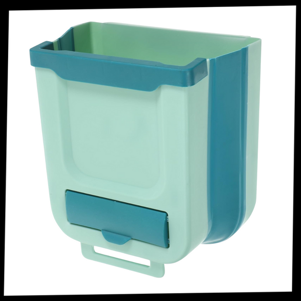 High Capacity Foldable Trash Can For Small Spaces And Kitchens