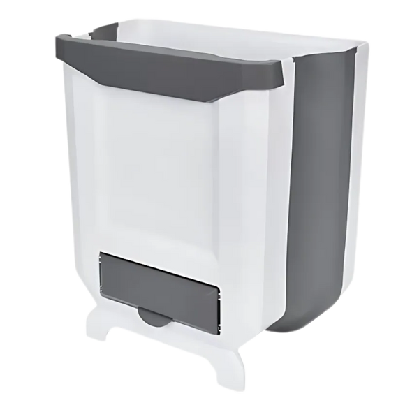 High Capacity Foldable Trash Can For Small Spaces And Kitchens