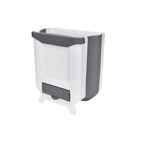 High Capacity Foldable Trash Can For Small Spaces And Kitchens