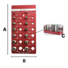 Precision Thread Gauges For Fast Accurate Size Identification