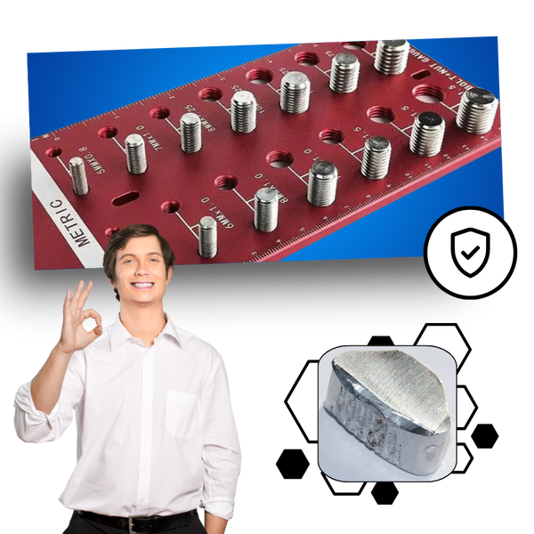 Precision Thread Gauges For Fast Accurate Size Identification