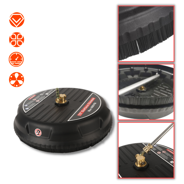 Dual-Function High-Pressure Water Cleaner With Rotary Nozzle