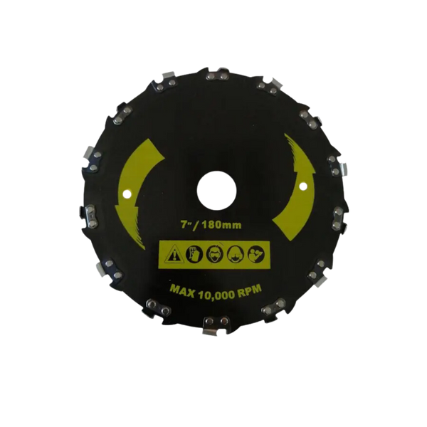 Steel Trimmer Head With High RPM Blades For Effortless Yard Clearing