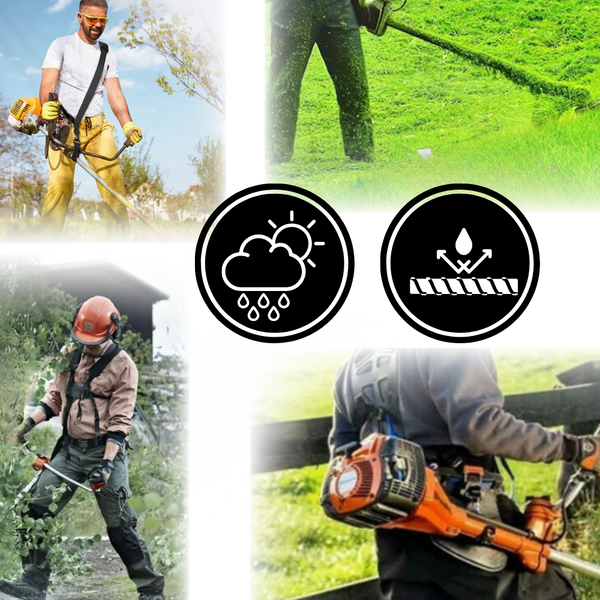 Steel Trimmer Head With High RPM Blades For Effortless Yard Clearing