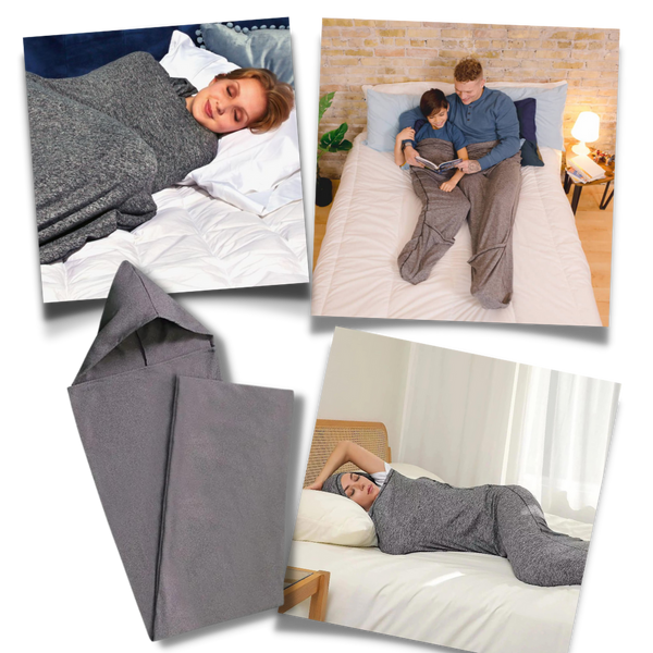 Hooded Wearable Blanket for Cozy Comfort and Portable Warmth Anywhere