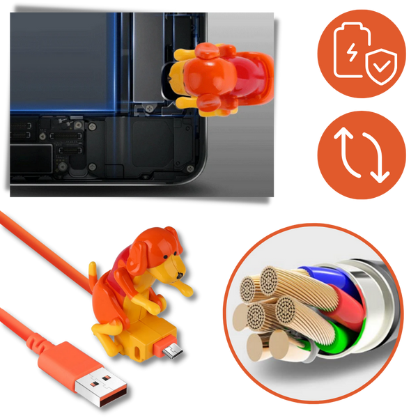 Rapid Charge USB Cable With Universal Compatibility And Unique Design