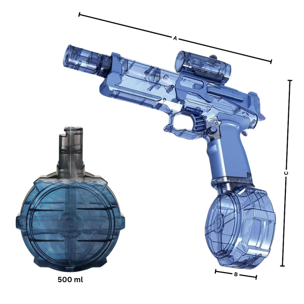 Electric Water Blaster With IP67 Waterproof And Long Range