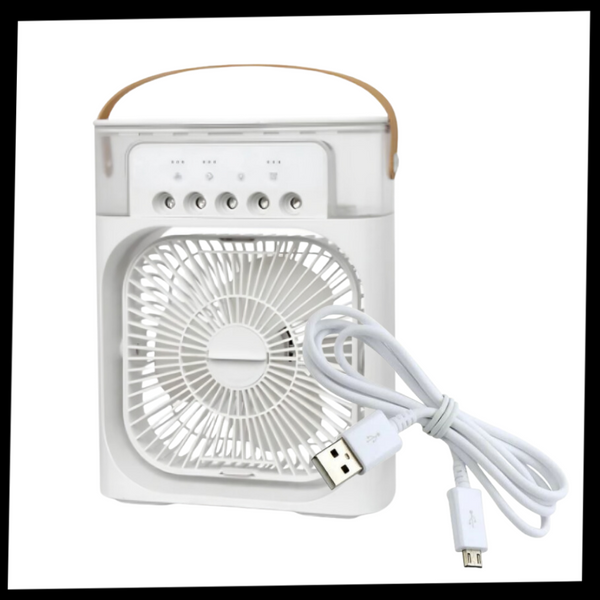 Hydrocooling Portable Air Conditioner With Humidifier For All Day Comfort