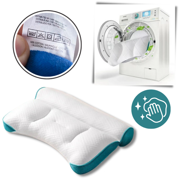Breathable Hypoallergenic Cervical Support Pillow For All Sleepers