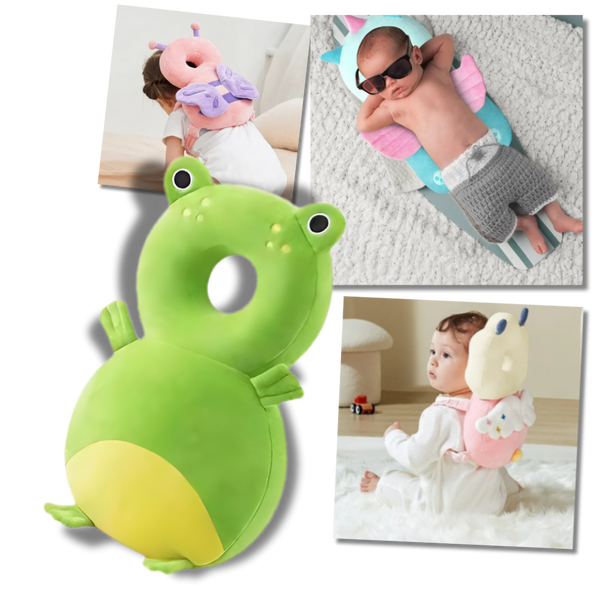 Breathable Hypoallergenic Infant Head Protector for Safe Crawling