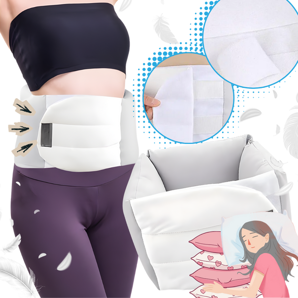 Ice Silk Cooling Back Support Brace For Posture And Comfort