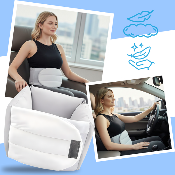 Ice Silk Cooling Back Support Brace For Posture And Comfort
