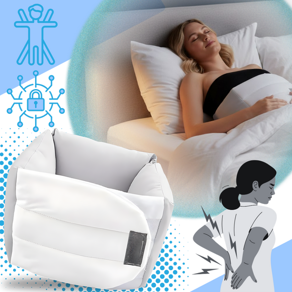 Ice Silk Cooling Back Support Brace For Posture And Comfort