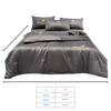 Premium Icy Silk Linen Duvet Cover for Cool Night Comfort