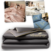 Premium Icy Silk Linen Duvet Cover for Cool Night Comfort