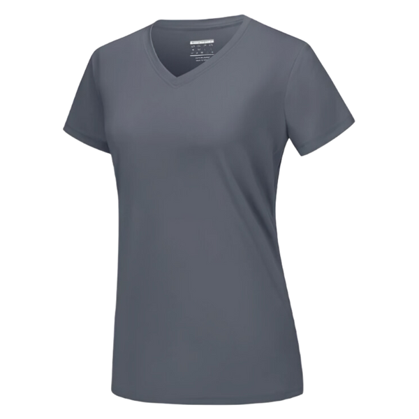Instant Cooling V Neck Shirt For Women Breathable Comfort
