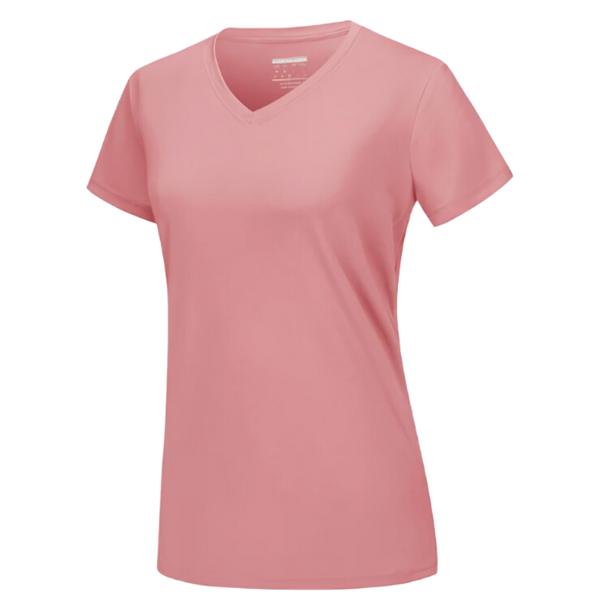 Instant Cooling V Neck Shirt For Women Breathable Comfort