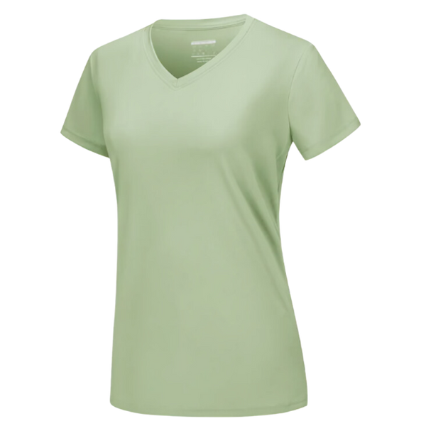 Instant Cooling V Neck Shirt For Women Breathable Comfort