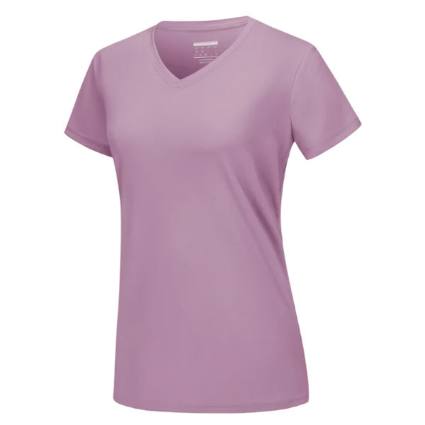 Instant Cooling V Neck Shirt For Women Breathable Comfort
