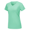 Instant Cooling V Neck Shirt For Women Breathable Comfort