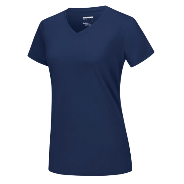 Instant Cooling V Neck Shirt For Women Breathable Comfort